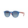 Ray-Ban 9064S Blue Grey Gradient Blue