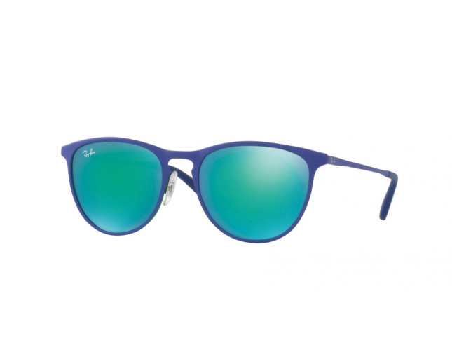 Ray-Ban RJ9538S Rubber Green Blue Flash Green 