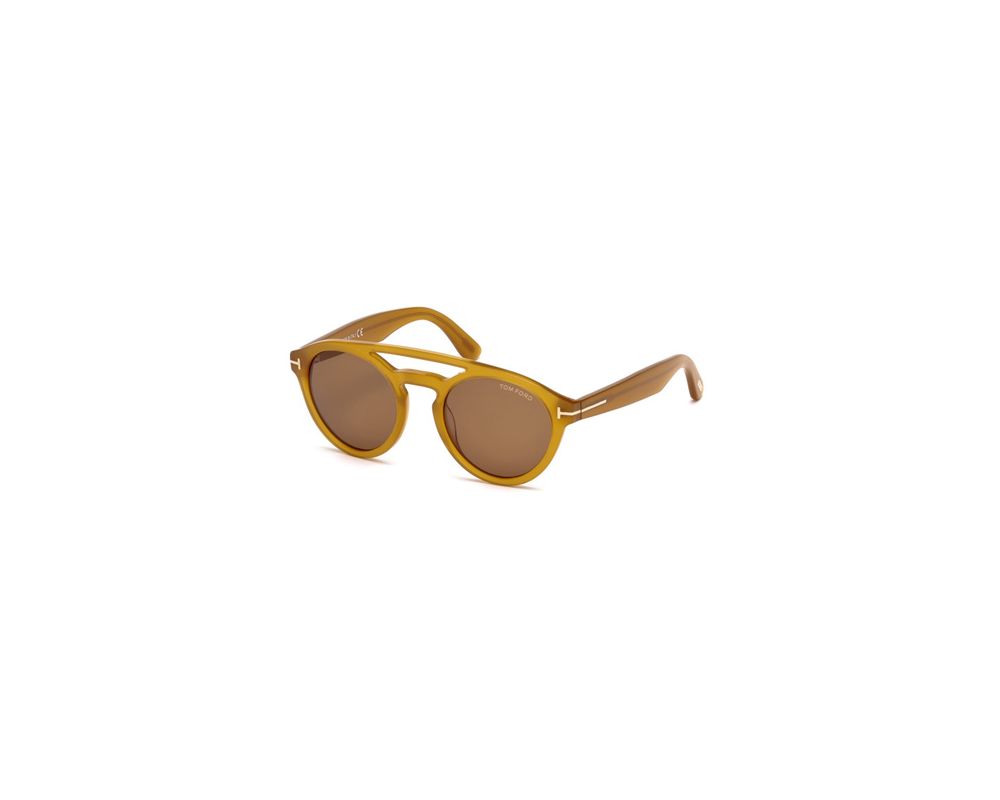 tom ford clint yellow brown lens tf0537 41e lunettes tom ford clint yellow brown lens tf0537 41e lunettes