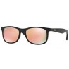 Ray Ban 9062S Matte Black on Black Grey Mirror Cooper