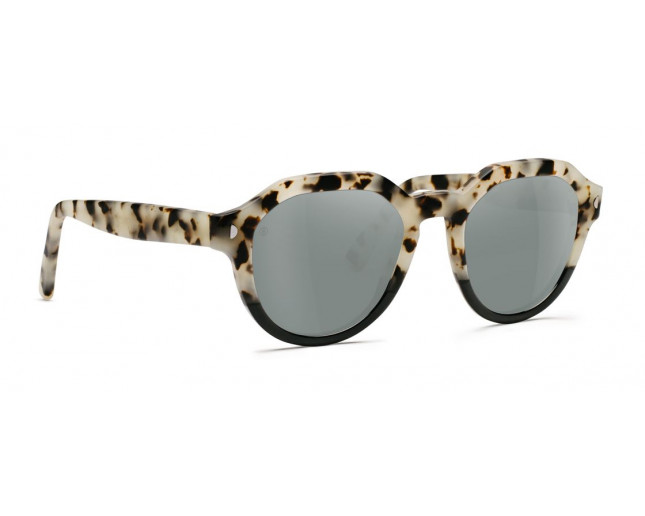 D Blanc Guilty Pleasure Beach Riot White Tort Silver Flash Mirror SMFF1GUI WTU ICE Sunglasses IceOptic