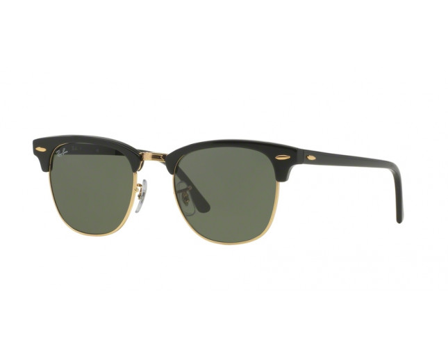 Ray-Ban Clubmaster Ebony Arista Crystal 