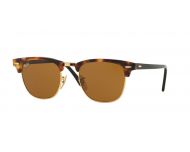 Ray-Ban Clubmaster Spotted Brown Havana Crystal Brown