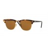 Ray-Ban Clubmaster Spotted Brown Havana Crystal Brown