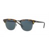 Ray-Ban Clubmaster Spotted Blue Havana Crystal Grey