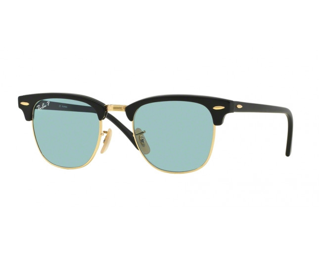 clubmaster ray ban blue