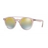 Ray-Ban RB4279 Pink Green Mirror Silver Gradient Gold