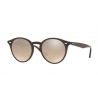 Ray-Ban RB2180 Opal Brown-Brown mirror silver gradient