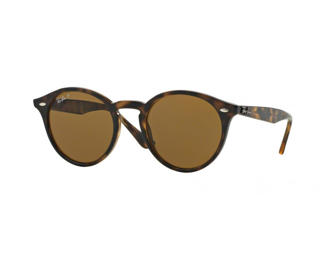 Ray-Ban RB2180 Dark Havana Dark Brown Polar