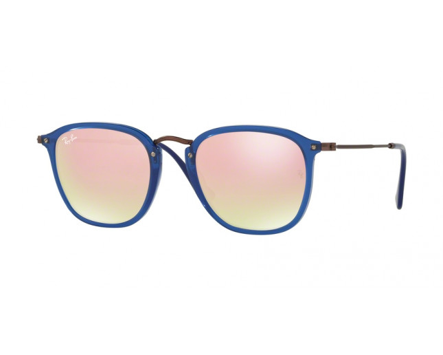 Ray-Ban RB2448N Transparent Blue Copper Flash Gradient