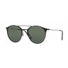 Ray-Ban RB3546 Gold Top Black Grey Gradient 