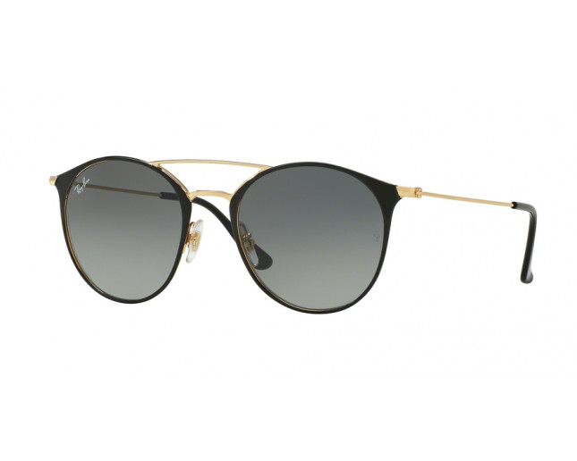 Ray-Ban RB3546 Gold Top Black Grey Gradient 