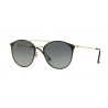 Ray-Ban RB3546 Gold Top Black Grey Gradient 