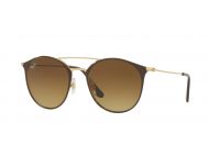 Ray-Ban RB3546 Gold Top Black Grey Gradient 