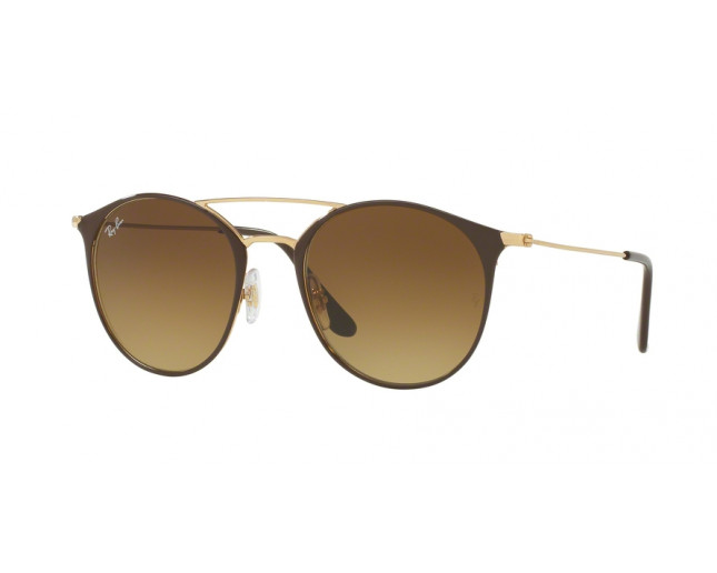 Ray-Ban RB3546 Gold Top Brown Brown 