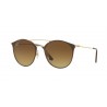 Ray-Ban RB3546 Gold Top Black Grey Gradient 