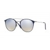 Ray-Ban RB3546 Gold Top Black Grey Gradient 