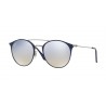 Ray-Ban RB3546 Gunmetal Top Blue Grey Flash Gradient