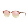 Ray-Ban RB4246 Top Brown Transparent Grey  Mirror Pink