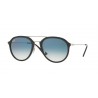 Ray-Ban RB4253 Black Clear Gradient Blue