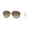 Ray-Ban RB4253 Stripped Havana Green Gradient Brown