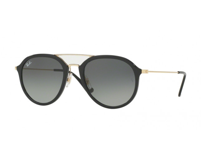 Ray-Ban RB4253 Black/Gold Grey Gradient