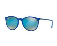 Ray-Ban RB4274 Shiny Blue Mirror Gradient Grey 