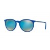 Ray-Ban RB4274 Shiny Blue Mirror Gradient Grey 