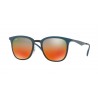 Ray-Ban RB4278 Matt Black Blue Red Mirror