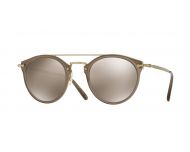 Oliver Peoples Remick Beige Silk Gradient Grey Lens