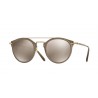 Oliver Peoples Remick Beige Silk Gradient Grey Lens