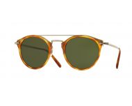 Oliver Peoples Remick Beige Silk Gradient Grey Lens