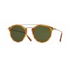 Oliver Peoples Remick Semi Matte LBR Green Lens