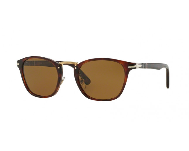 Persol Typewriter Edition Havana Brown Polarized PO3110S 24 57 ICE Sunglasses IceOptic