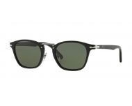 Persol Typeerwriter Edition Black Mineral Green Polarized