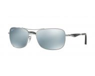 Ray-Ban 3515  Gunmetal Green Mirror Blue Polar