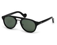 Moncler ML0020 Shinny Black Green Lenses