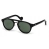 Moncler ML0020 Shinny Black Green Lenses