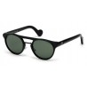 Moncler ML0013 Shinny Black Green Lenses