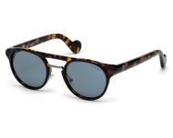 Moncler ML0019 Grey Havana Blue Lenses