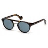 Moncler ML0019 Grey Havana Blue Lenses