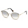 Moncler ML0017 Shinny Pink Gold Grey Mirror