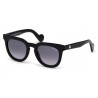 Moncler ML0008 Shinny Black Grey Smoke