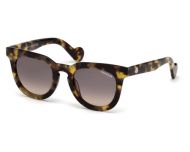 Moncler ML0008 Blonde Havana Grey Smoke