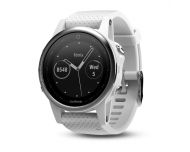 Garmin Fénix 5 S HR Silver Bracelet Blanc Carrara