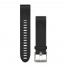 Garmin Bracelet Fénix 5 S QuickFit Silicone Noir
