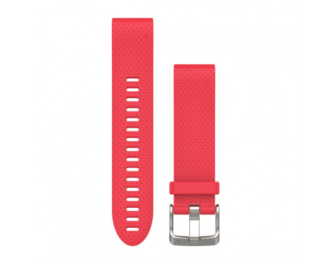 Garmin Bracelet Fénix 5 S QuickFit Silicone Rose