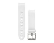 Garmin Bracelet Fénix 5 S QuickFit Silicone Blanc