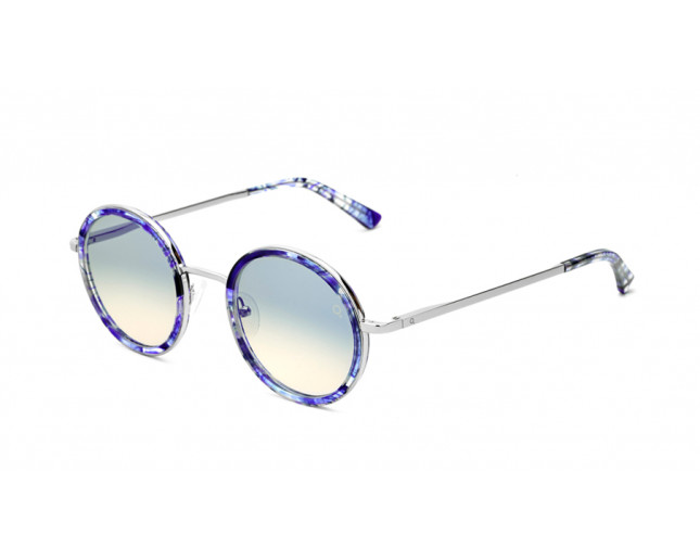 Etnia Barcelona Ferlandina Black & Blue Blue shaded Lenses