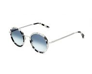 Etnia Barcelona Miramar Black & White Blue Photochromic Lenses